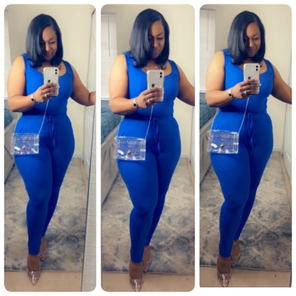 Women’s jumpsuit (Royal blue)